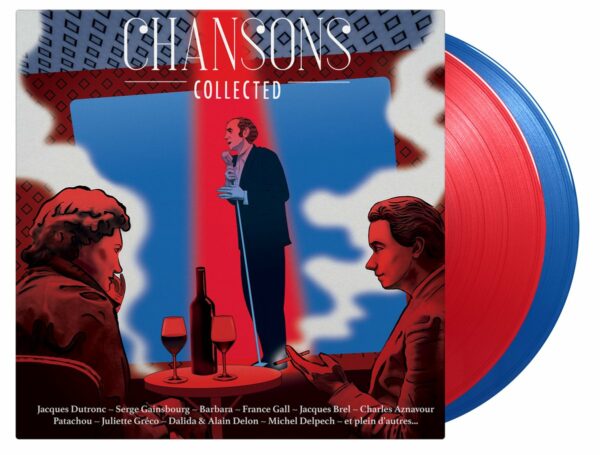 V/A - Chansons Collected (2xLP, red & blue vinyl)