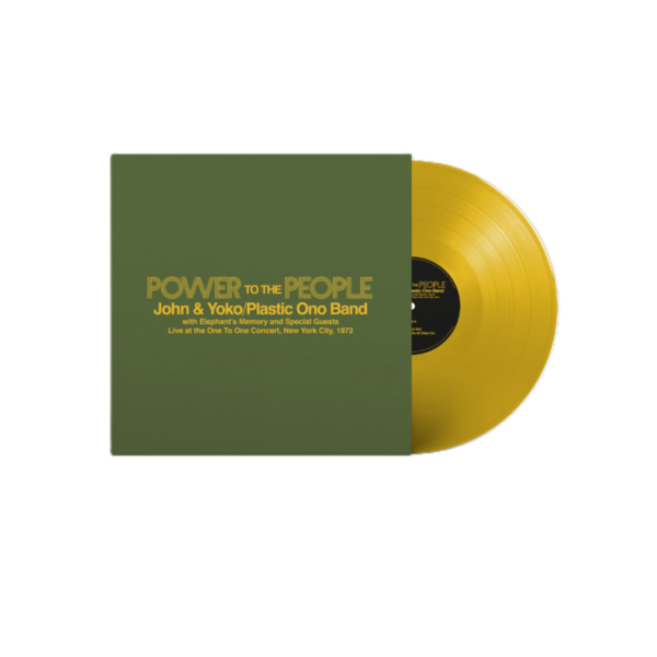 John & Yoko, The Plastic Ono Band, Elephant's Memory - Power To The People Live at the One To One Concert, NY, 1972 (RSD 2025)